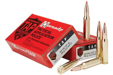 HORNADY 308 Win 168 gr ELD Match TAP AR 20/Box