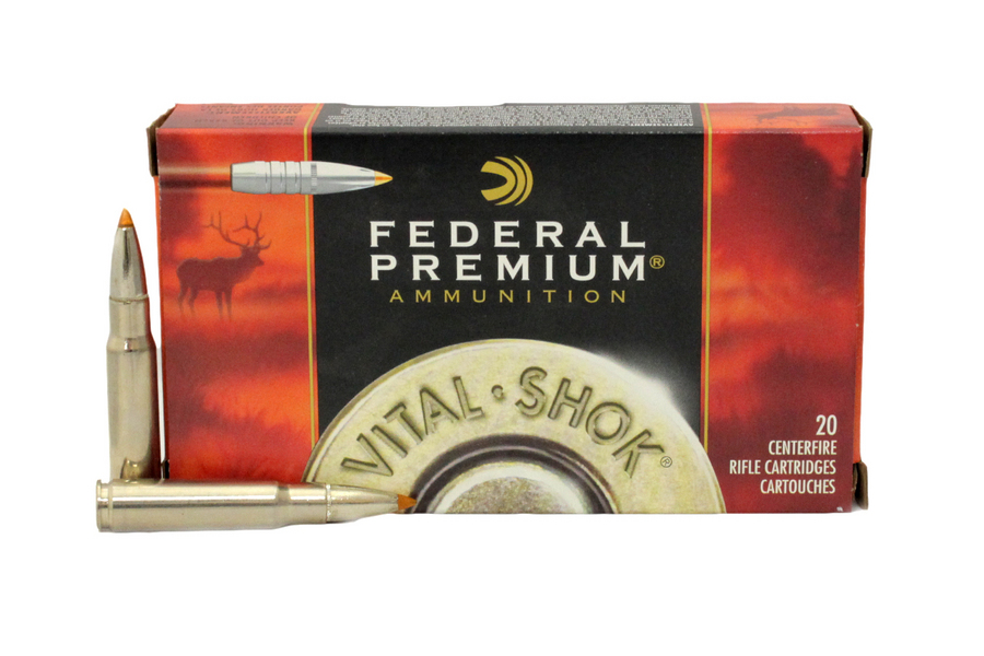 FEDERAL AMMUNITION 338 FEDERAL 200 GR TROPHY BONDED TIP VITAL-SHOK