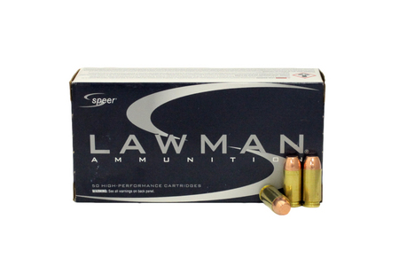 SPEER AMMUNITION 40SW 180 gr TMJ Lawman Trade Ammo 50/Box