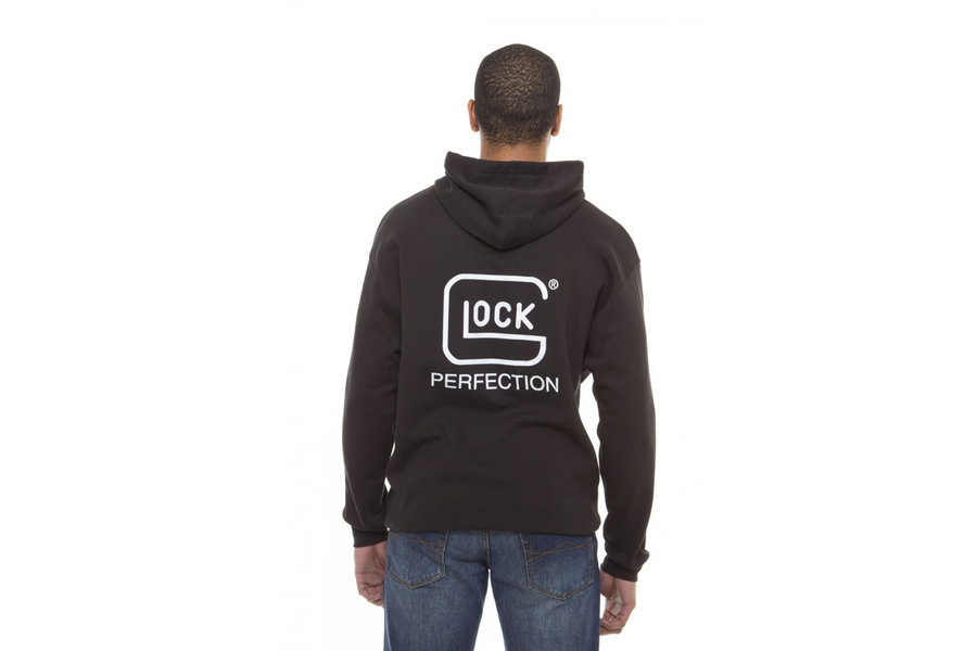Glock Apparel Glock Black Hoodie with White Imprint Small Vance Outdoors