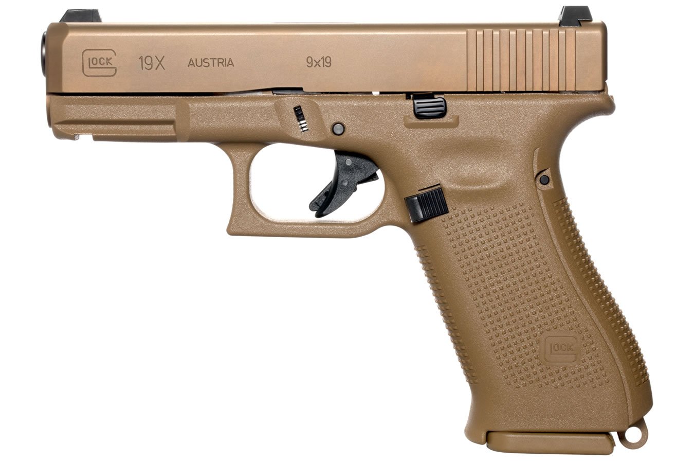 No. 1 Best Selling: GLOCK 19X 9MM FULL-SIZE FDE PISTOL