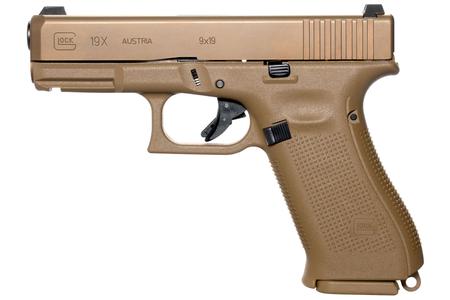 GLOCK 19X 9MM FULL-SIZE FDE PISTOL