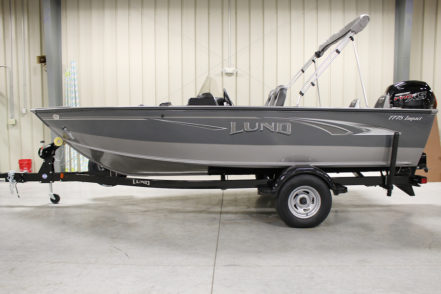 Lund 2018 1775 Impact SS with Mercury 115 EXLPT and Trailer Vance