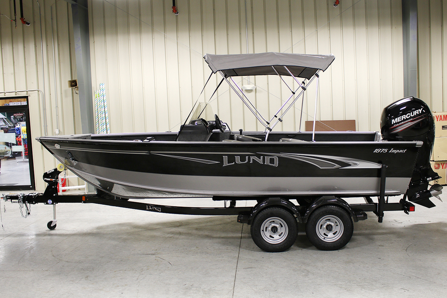 Lund 2018 1875 Impact 33 with Mercury 160 EXLPT and Trailer Vance
