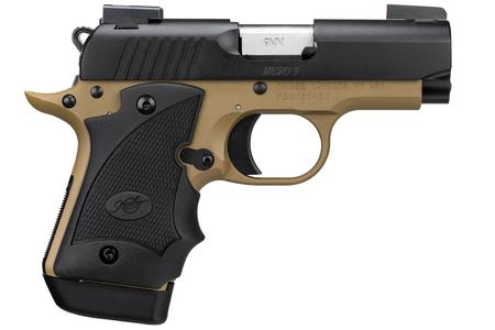 KIMBER Micro 9 Desert Night (DN) 9mm Carry Conceal Pistol with TruGlo TFX Pro Sights