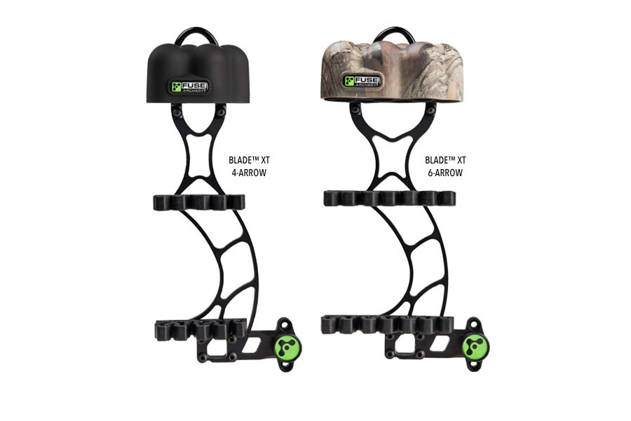 Fuse Blade XT Quiver 6 Arrow Black Vance Outdoors