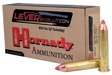 HORNADY 45-70 Govt 325 gr FTX LEVERevolution 20/Box