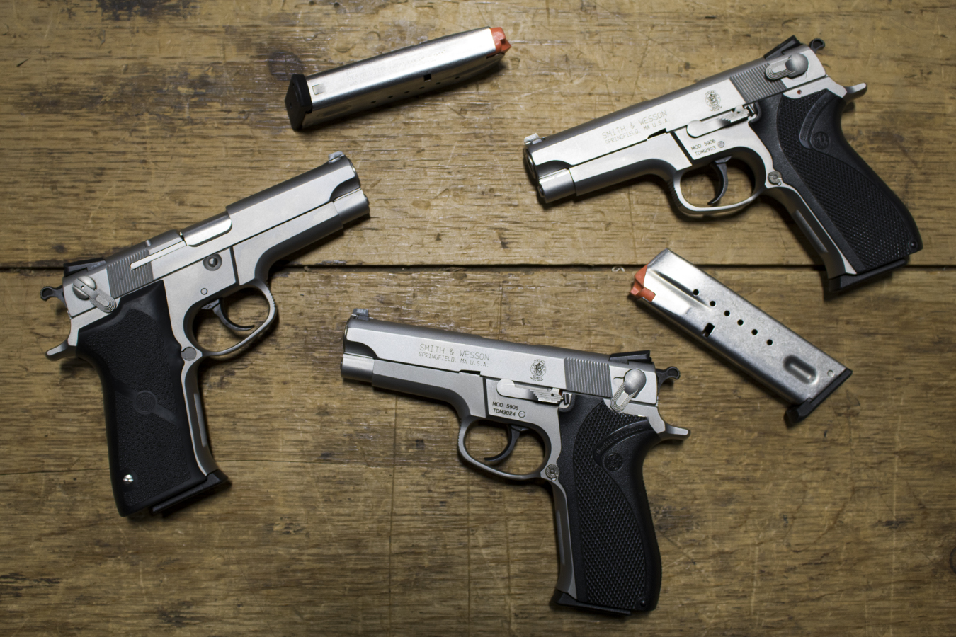 Smith & Wesson 5906 9mm Police Trade-ins (Very Good Condition)