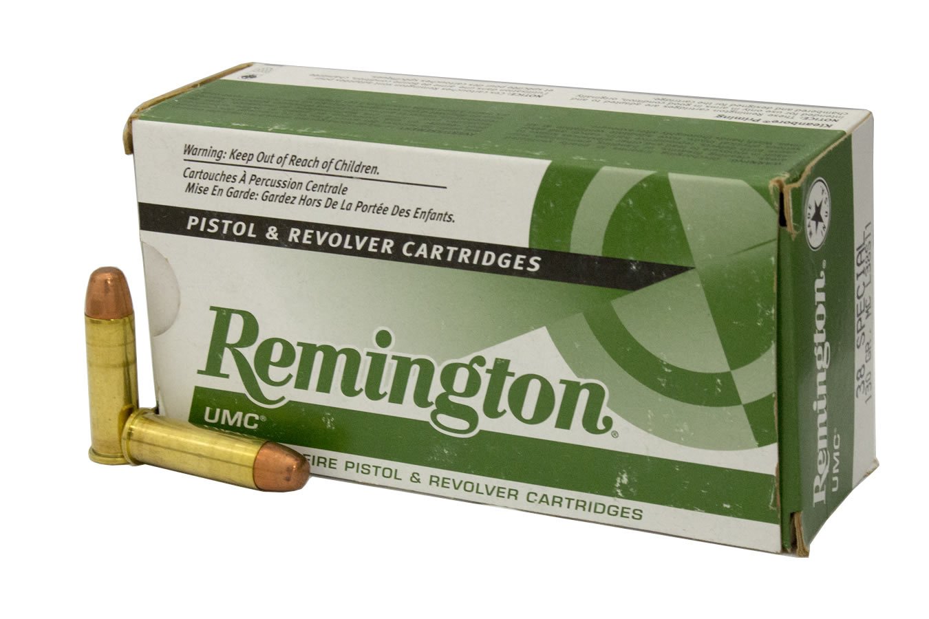 Remington 38 Special 130 gr FMJ UMC Police Trade Ammo 50/Box