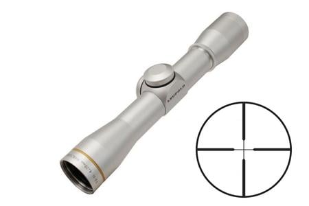 LEUPOLD FX-II 4x28mm Handgun Silver 1 inch Duplex Reticle