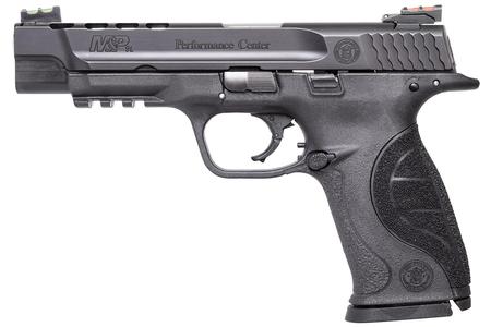 SMITH AND WESSON MP9L 9mm Performance Center Ported with HI-VIZ Fiber Optic Sights