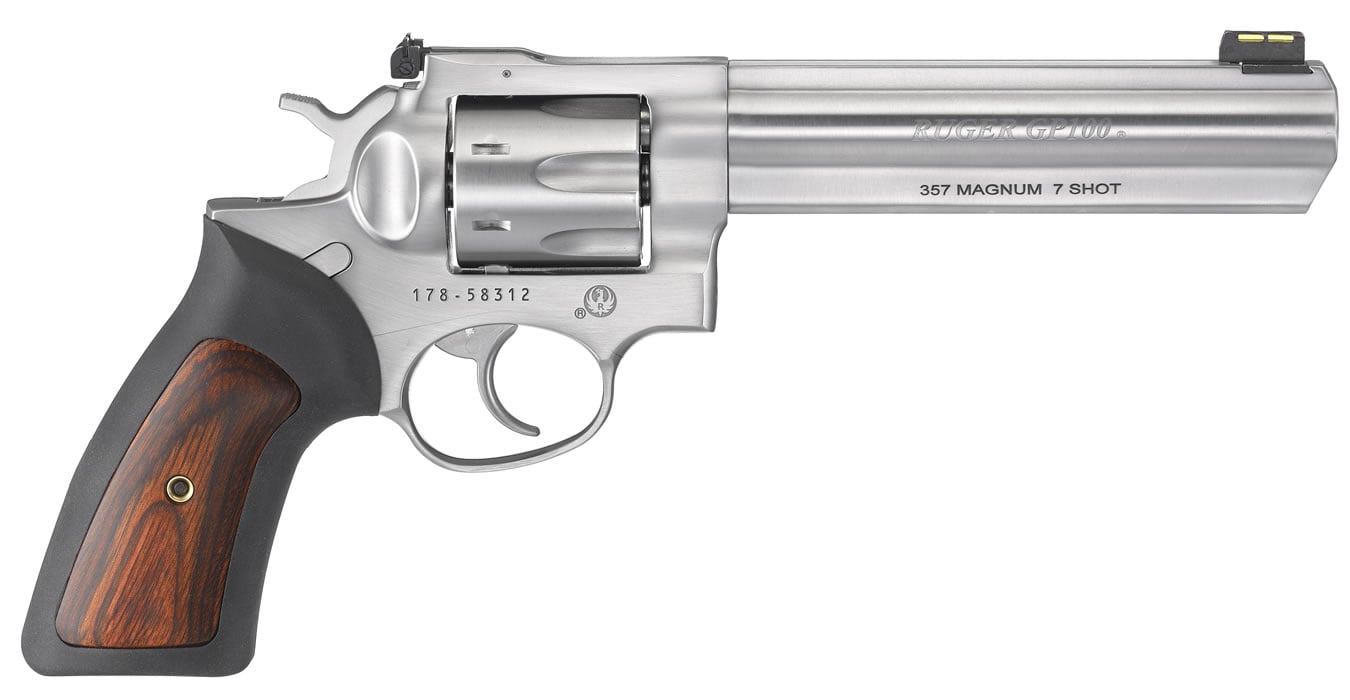 RUGER GP100 357 MAGNUM 7-SHOT 6-INCH BARREL