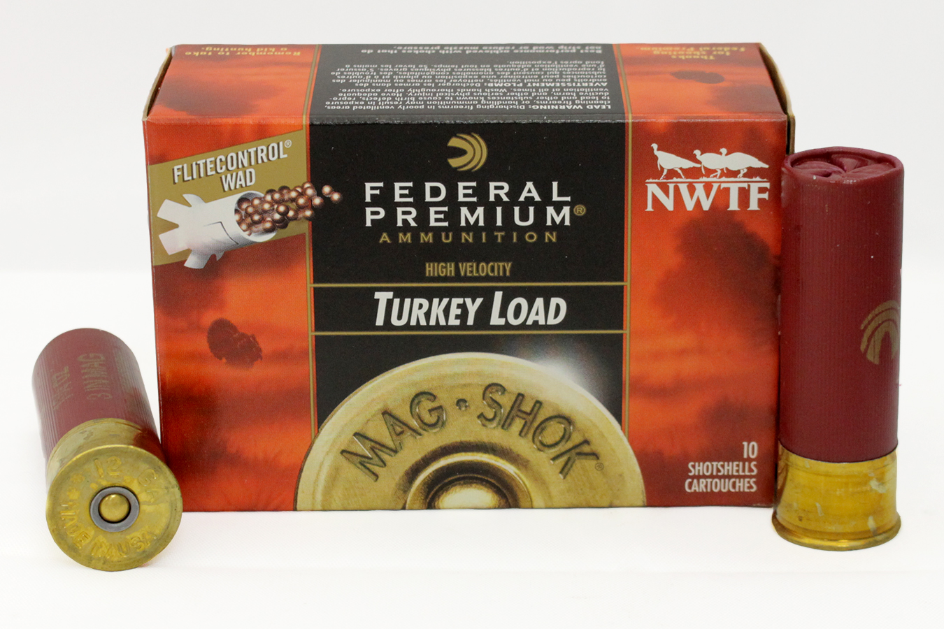 FEDERAL AMMUNITION 12 GA 3 IN 1-3/4 OZ 5 MAG-SHOK TURKEY