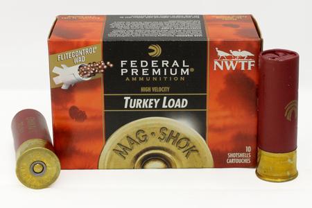 FEDERAL AMMUNITION 12 GA 3 in 1 3/4 oz 5 Shot Mag-Shok Turkey 10/Box