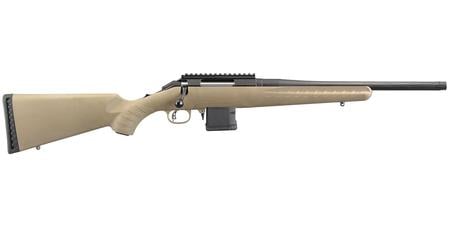 RUGER American Ranch 300 Blackout FDE Bolt-Action Rifle w/ 10-Round AR-Style Magazine