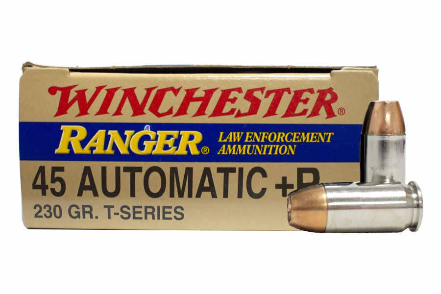 WINCHESTER AMMO 45 AUTO +P 230 GR JHP T-SERIES RANGER