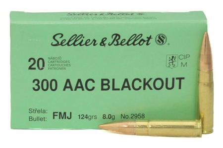 300 BLACKOUT 124 GR FMJ