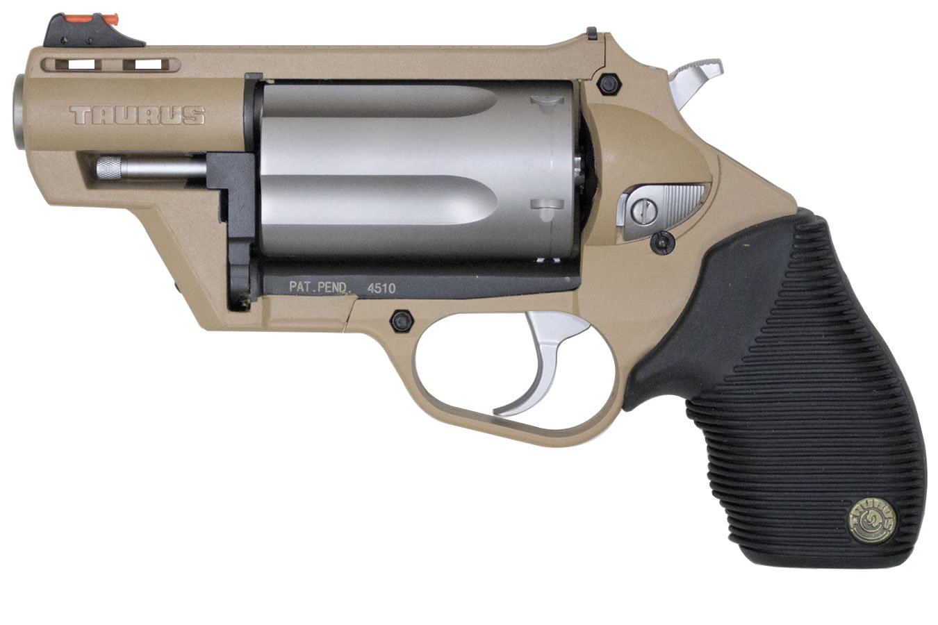 Taurus Judge Public Defender Poly 45/410 Flat Dark Earth Polymer Frame