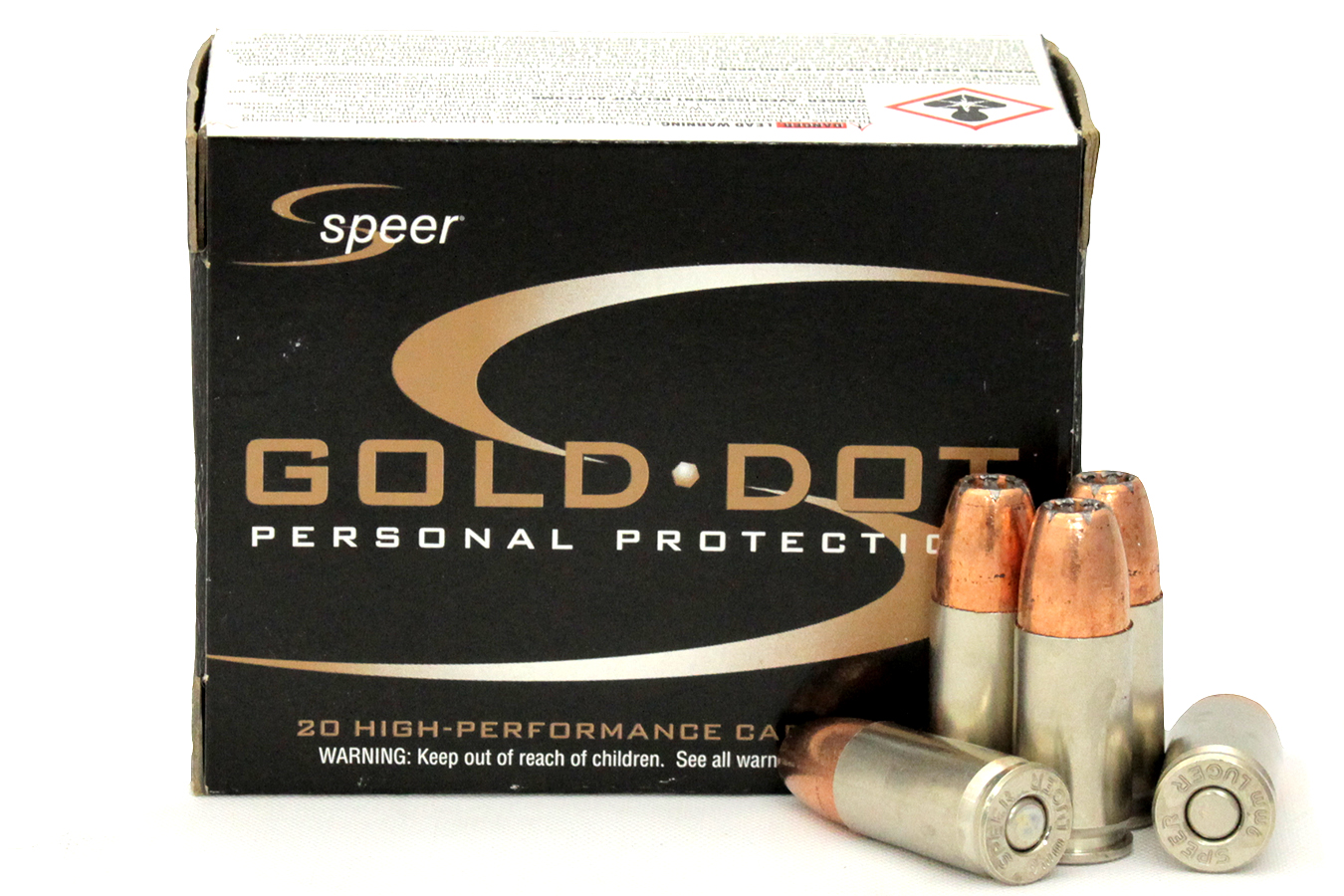 SPEER AMMUNITION 9MM 147 GR GDHP