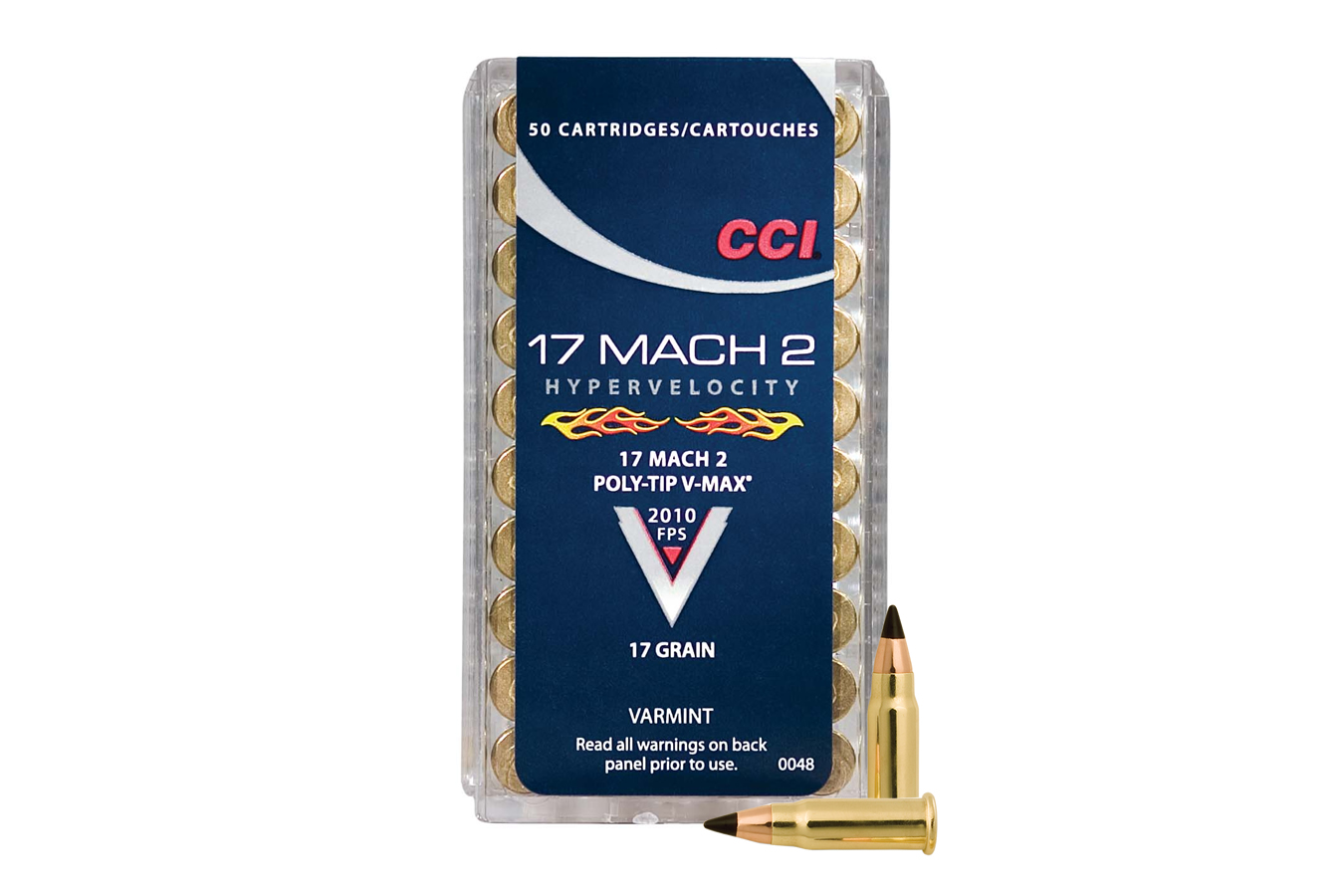 CCI AMMUNITION 17 MACH 2 17 GR V-MAX