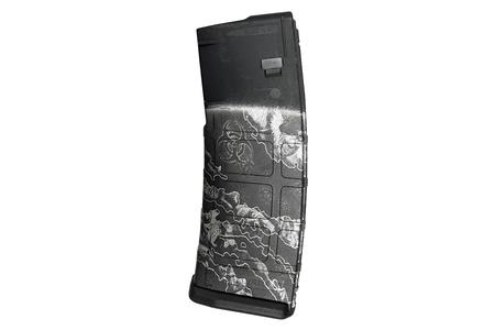MATRIX DIVERSIFIED IND Magpul PMAG 5.56mm 30-Round AR-15 Magazine with Zombie Silver Finish