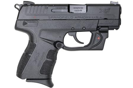 SPRINGFIELD XD-E 9mm DA/SA Concealed Carry Pistol with Viridian Red Laser