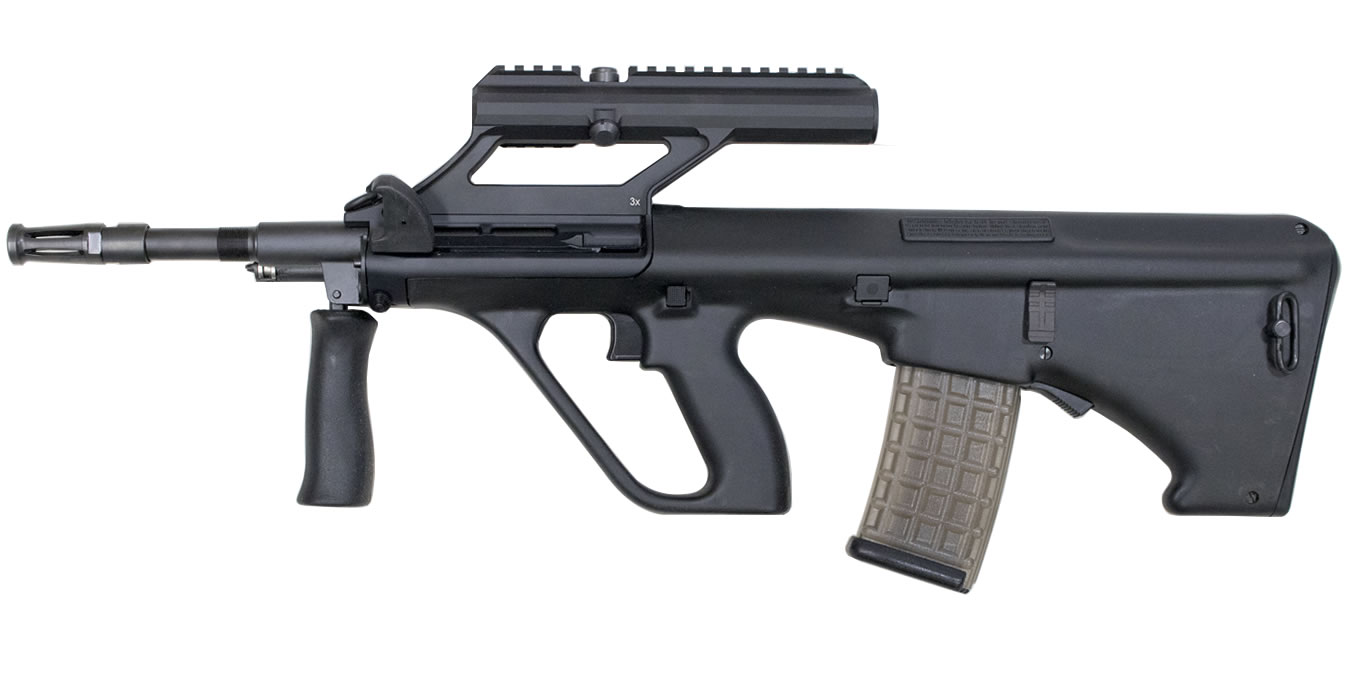 STEYR AUG A3 M1 5.56MM BLACK WITH 3X OPTIC