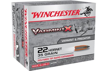 WINCHESTER AMMO 22 Hornet 35 gr Varmint X Polymer Tip 20/Box