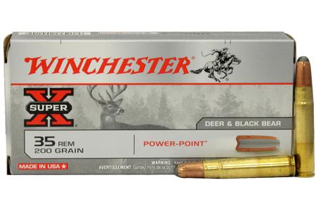 WINCHESTER AMMO 35 Remington 200 gr Power Point Super X 20/Box