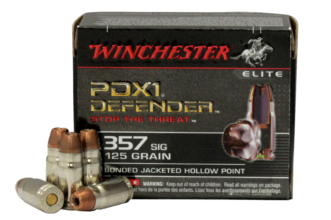 WINCHESTER AMMO 357 SIG 125 GR DEFENDER