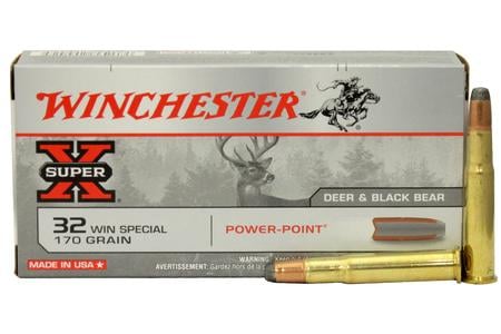 WINCHESTER AMMO 32 Win Special 170 gr Power-Point JSP Super X 20/Box