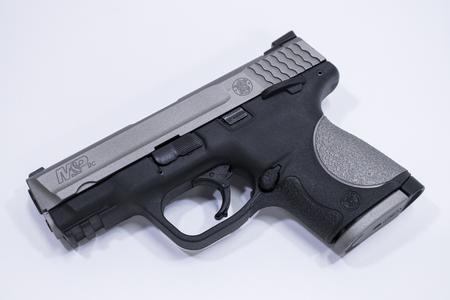 SMITH AND WESSON MP9 Compact 9mm Police Trade-in Pistols with Cerakote Stainless Finish