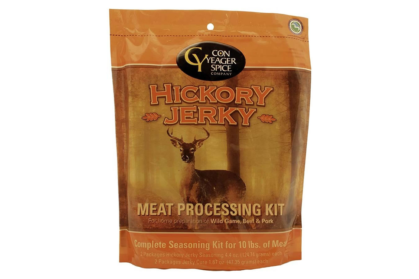 Con Yeager Spice Hickory Jerky Meat Processing Kit Vance Outdoors