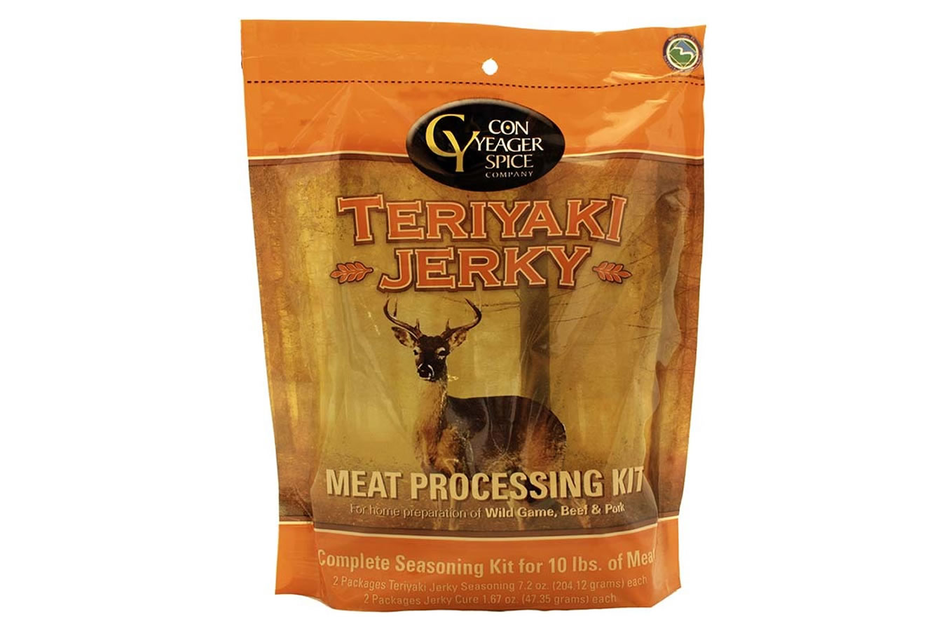 Con Yeager Spice Teriyaki Jerky Meat Processing Kit Vance Outdoors