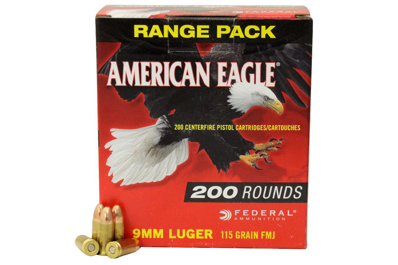 FEDERAL AMMUNITION 9MM 115 GR FMJ