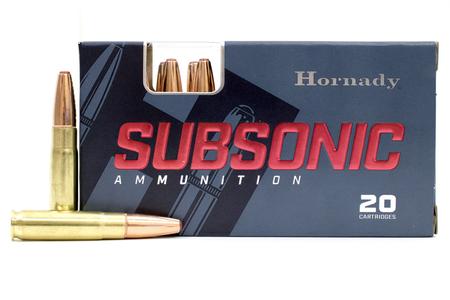 Hornady 300 Blackout 190 gr Subsonic Sub-X 20/Box