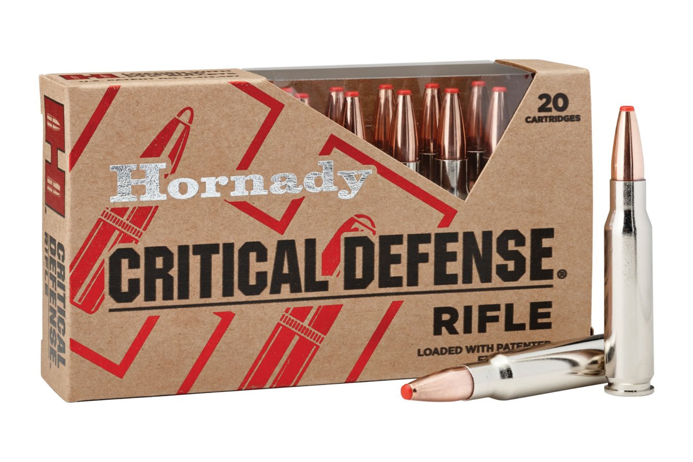 HORNADY 308 WIN 155 GR FTX CRITICAL DEFENSE