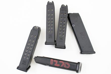 GLOCK Model 17 9mm 17-Round Police Trade Magazines