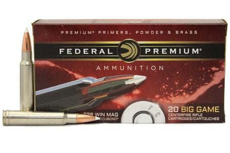 FEDERAL AMMUNITION 338 Win Mag 225 gr Nosler Accubond 20/Box