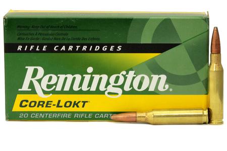 REMINGTON 7mm-08 Remington 140 gr Core-Lokt Pointed Soft Point 20/Box