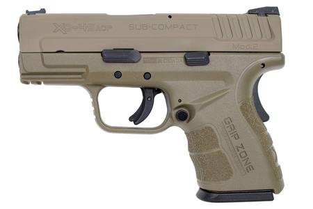 SPRINGFIELD XD Mod.2 45 ACP Sub-Compact with Flat Dark Earth (FDE) Frame and Slide