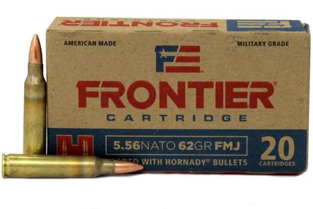 5.56 NATO 62 GR FMJ FRONTIER