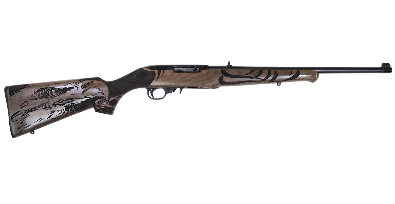 RUGER 10/22 22LR WALNUT AMERICAN EAGLE STOCK