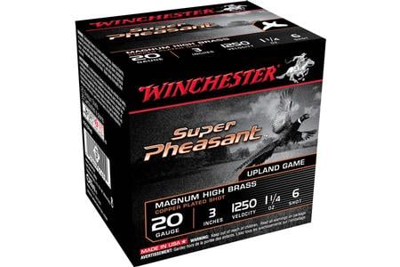 20 GA 3 IN 1-1/4 OZ PLATED HIGH VELOCITY SUPER PHEASANT