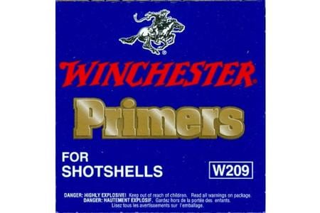 209 SHOTSHELL PRIMERS PACK