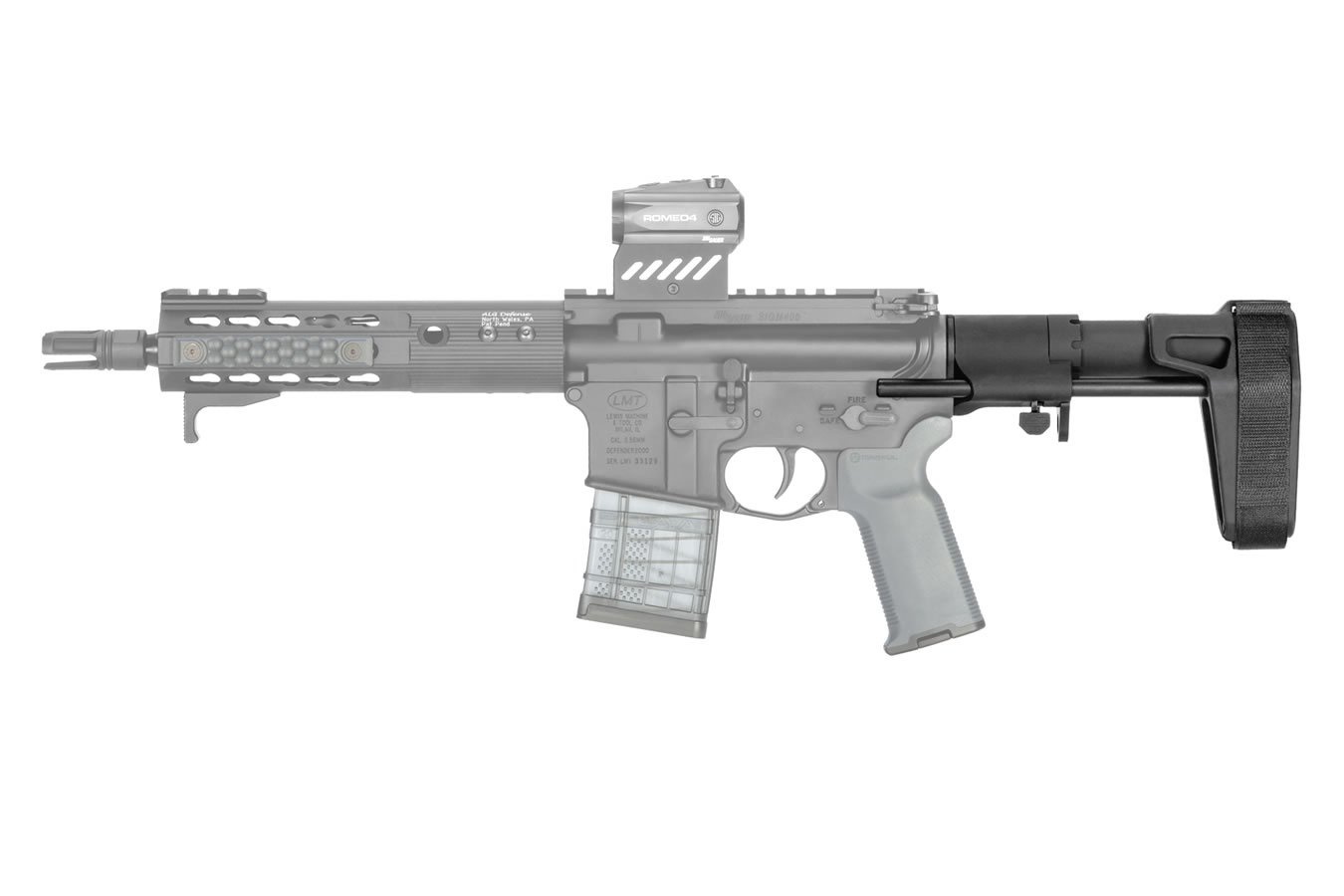 SB TACTICAL AR15 3 POSITION PISTOL STABILIZING BRACE