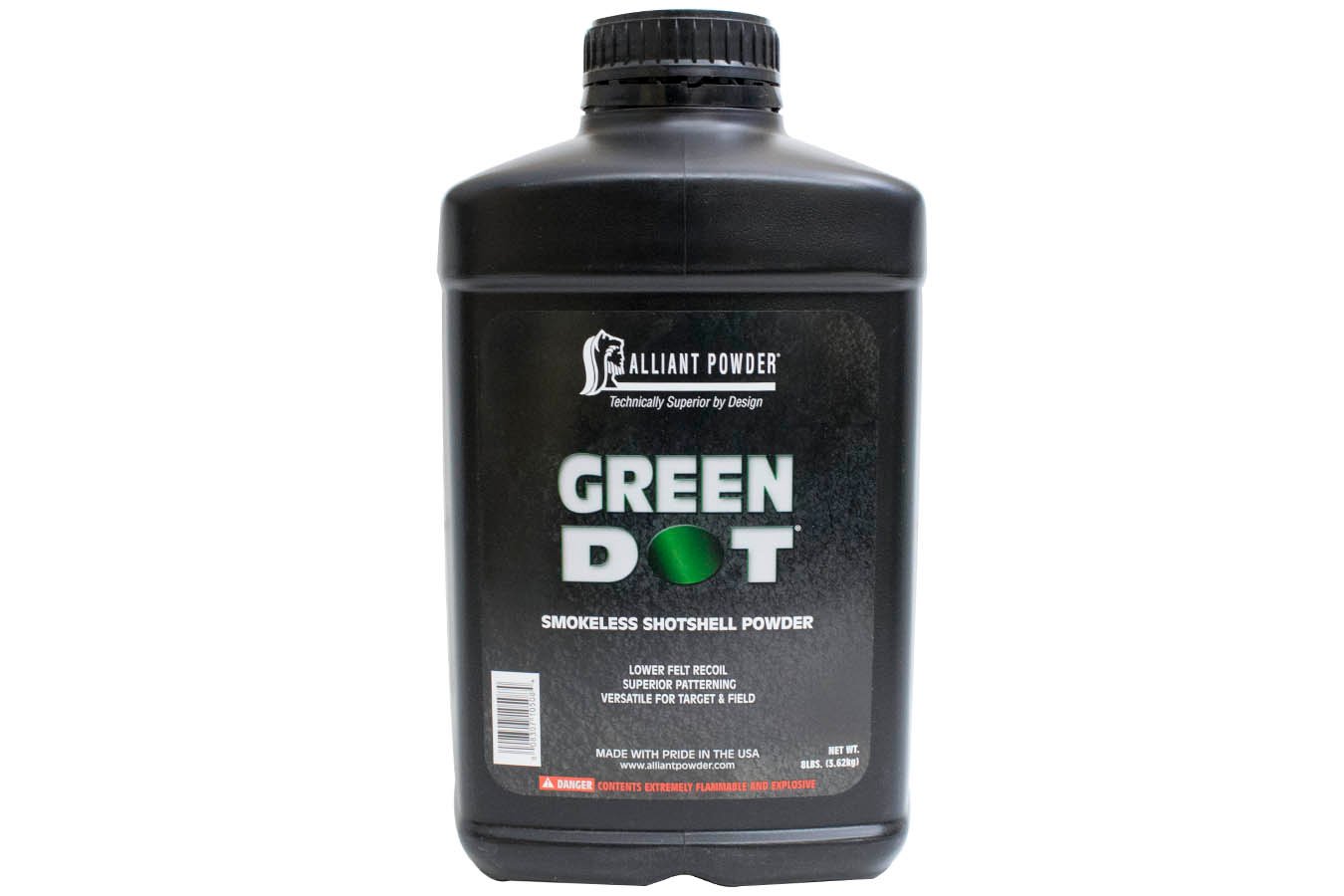 Alliant Powder Green Dot Smokeless Shotshell Powder 8 lb Vance Outdoors