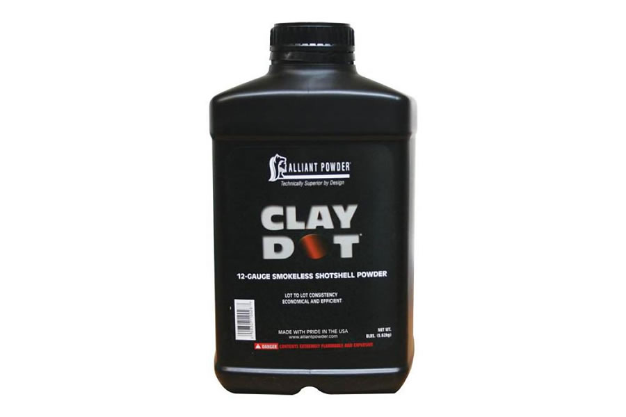Alliant Powder Clay Dot 12 Gauge Smokeless Shotshell Powder 8lb Vance