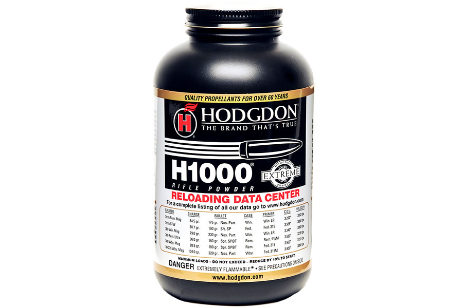 Hodgdon Powder H1000 Rifle Powder 1 lb Vance Outdoors