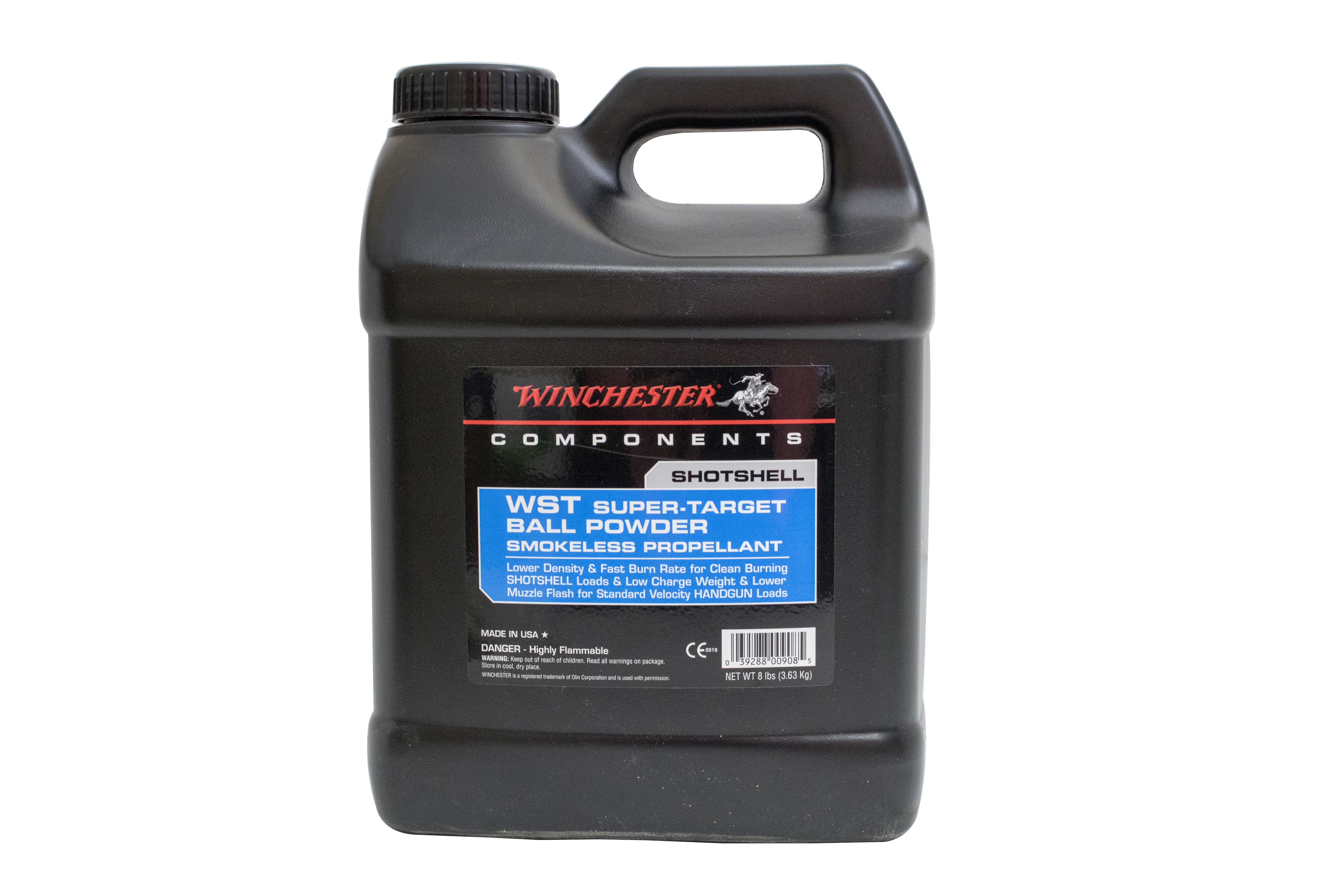 Hodgdon Powder WST Super Target Ball Powder Smokeless Propellant 8 lb